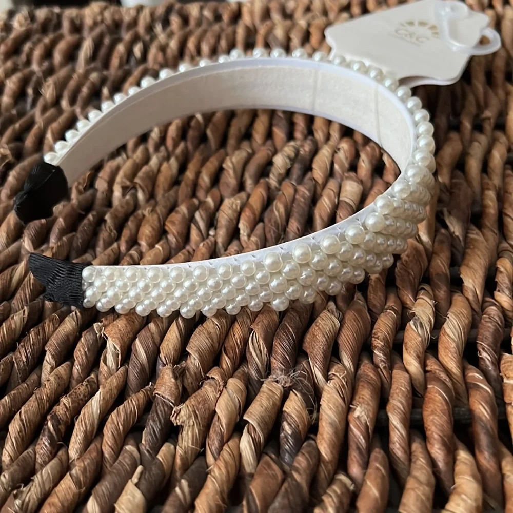 C&C California Faux Pearl Headband